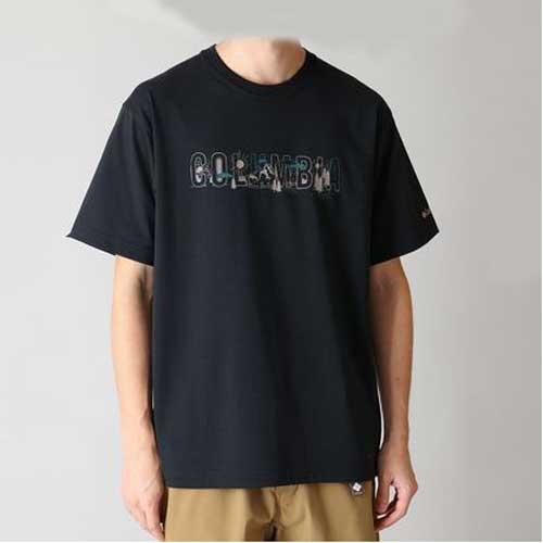 Columbia コロンビア PG5174 ヤハラフォレストグラフィックショートスリーブTシャツ ブ...