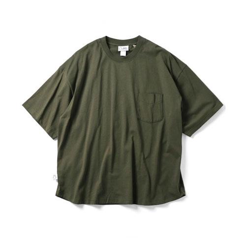 GYM MASTER ジムマスター G121710 7.4ozヘビーウェイトメガ Tee オリーブ ...