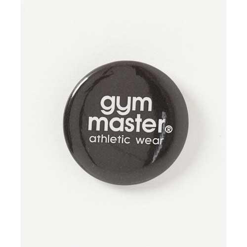 GYM MASTER ジムマスター G699690 ジムマスター缶バッジ 32mm SMALL ブラ...