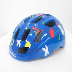 モンベル mont-bell サイクルヘルメット Kid's 48-52cm ブルー #1124781