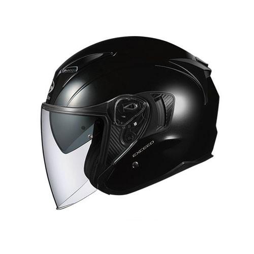 OGK KABUTO EXCEED エクシード オープンフェイスヘルメット ブラックメタリック