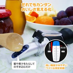 【★4.7超】【国内検品済】屈折糖度計 0-9...の詳細画像3