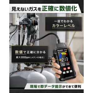 ガス漏れ検知器 Pro【見えないガスを数値表示...の詳細画像1
