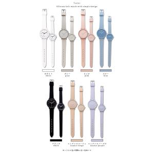 腕時計 レディース メンズ シリコン 小さめ ...の詳細画像3