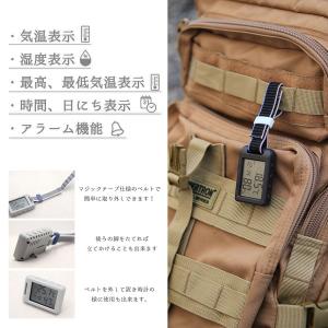 温湿度計 温度 湿度 時計 熱中症対策 デジタ...の詳細画像2