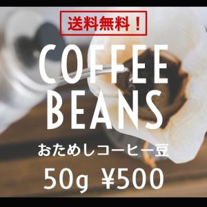 コーヒー豆  お試し 50g スペシャルティコーヒー 自家焙煎 送料無料 ポイント消化 500