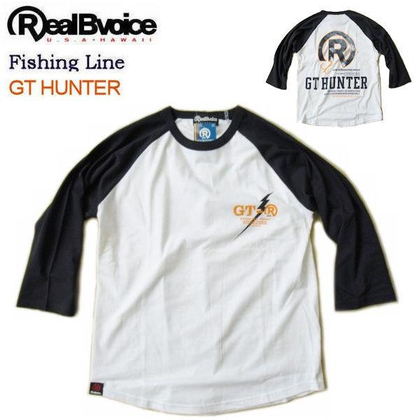 セール！リアルビーボイス RealBvoice【ラグラン3/4スリーブＴシャツ・GT HUNTER ...