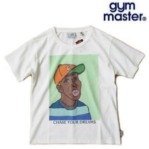 ジムマスター/GYM MASTER 人物画/昇華転写プリントTシャツ (5,8oz T/Cドライ CHASE YOUS DREAMS) G333726 01/ホワイト Lサイズ｜fifth