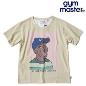 ジムマスター/GYM MASTER 人物画/昇華転写プリントTシャツ (5,8oz T/Cドライ CHASE YOUS DREAMS) G333726 31/ベージュ Lサイズ｜fifth