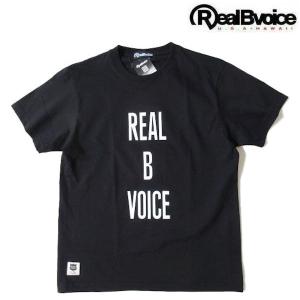 リアルビーボイス RealBvoice【RBV シンプル Tシャツ】インライン 半袖プリントＴシャツ 10451-11795 ブラック Lサイズ｜fifth