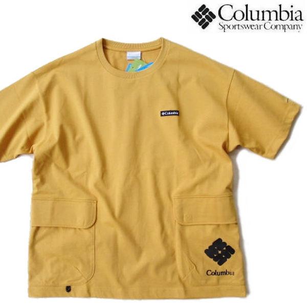 コロンビア/Columbia オーバーサイズサイドポケットＴシャツ　(フォレストキャンプライフショー...