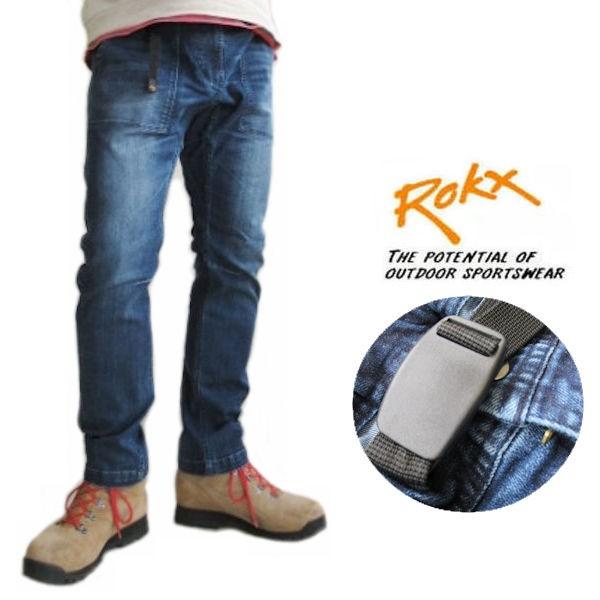 ROKX /ロックス【デニムファティーグパンツ】DENIM FATIGUE PANT　ストレッチデニ...