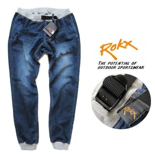 ROKX /ロックス【エムジーデニムウッドパンツ】MG DENIM WOOD PANT　リブクライミ...