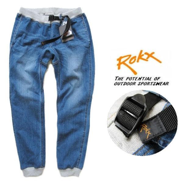 ROKX /ロックス【エムジーデニムウッドパンツ】MG DENIM WOOD PANT　リブクライミ...