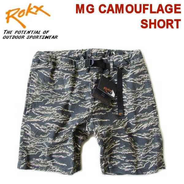 ロックス★ROKX【エムジーカモフラージュショーツ】MG CAMOUFLAGE SHORT　ストレッ...