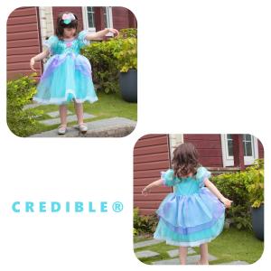アリエル ドレス 子供 コスプレ 衣装 豪華9...の詳細画像2