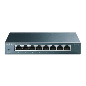 TP-Link 8ポート スイッチングハブ 10/100/1000Mbps ギガビット