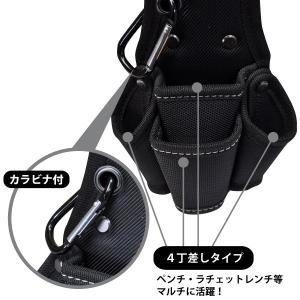 工具差し 大工道具収納 工具ホルダー 侍BLA...の詳細画像2
