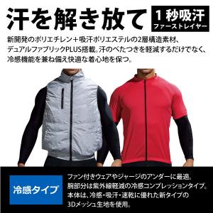 おたふく手袋 夏用インナー 長袖 接触冷感 メ...の詳細画像4