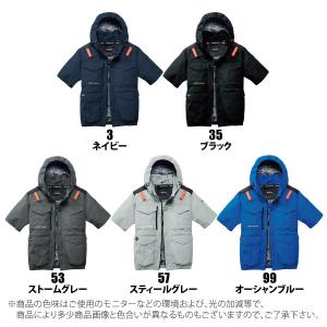 バートル 空調作業服 2026 メンズ M-X...の詳細画像5