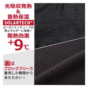 コーコス信岡 ジップアップシャツ 長袖シャツ ...の詳細画像3