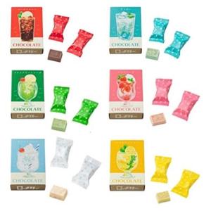 はじけるキャンディチョコレート。 アソートセット  6種類 ×各1個 メリーチョコレート バレンタイン 2023年 ショップ袋付き