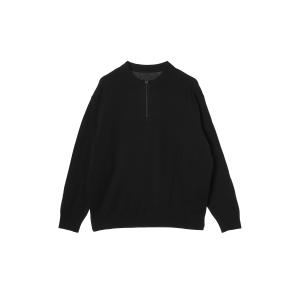 クレプスキュール ハーフジップP/O crepuscule Half Zip P/O - 2401-013 ユニセックス トップス ニット｜figure-corners