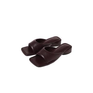 トゥデイフル スクエアトゥサンダル todayful Square Padded Sandals - 12411009 レディース ウィメンズ シューズ サンダル フットウェア 靴 ミュール｜figure-corners