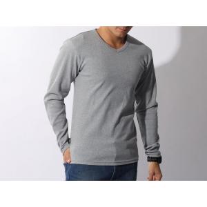 10%OFF アヴィレックス AVIREX デイリー テレコ Vネック ロングスリーブ ティーシャツ DAILY L/S RIB V NECK T 6153480