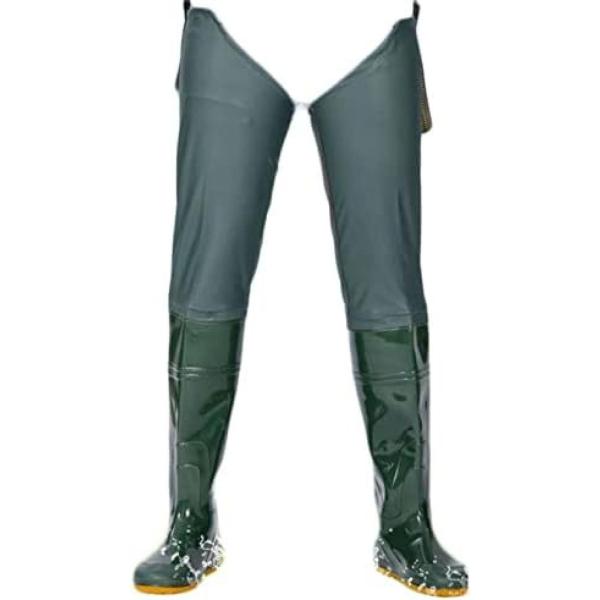 長靴 レインブーツ ロング 農業長靴 防水 防滑 メンズ 折りたたみ 防水シューズ 釣り 作業 ニー...