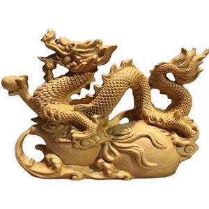 屋久杉 龍神 龍の置物 木彫り 風水 開運 金運 高級 インテリア 玄関