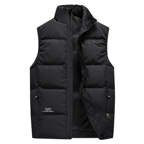 ユニセックス M-8XL メンズ アウターベスト ノースリーブ 大きいサイズ ダウンベスト ウィンタ...