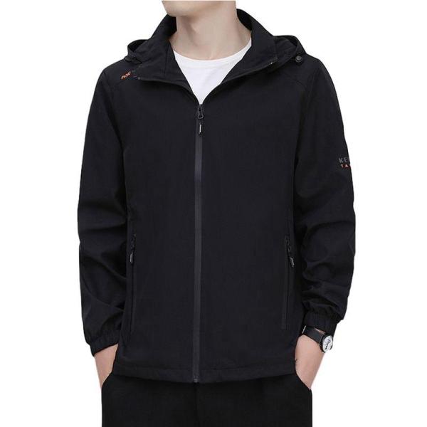 中年 ジャケット 裏起毛 メンズ 秋冬 ターンダウンカラー ショットコート フード付き 厚手 防寒 ...