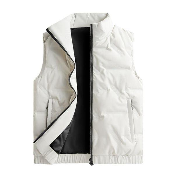 メンズ ダウンベスト 7XL 80ダウン 無袖ジャケット ウルトラライト ダウンコート 大きいサイズ...