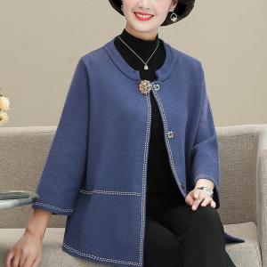 セーター 高齢者 女性 レディース ニットカー...の詳細画像2