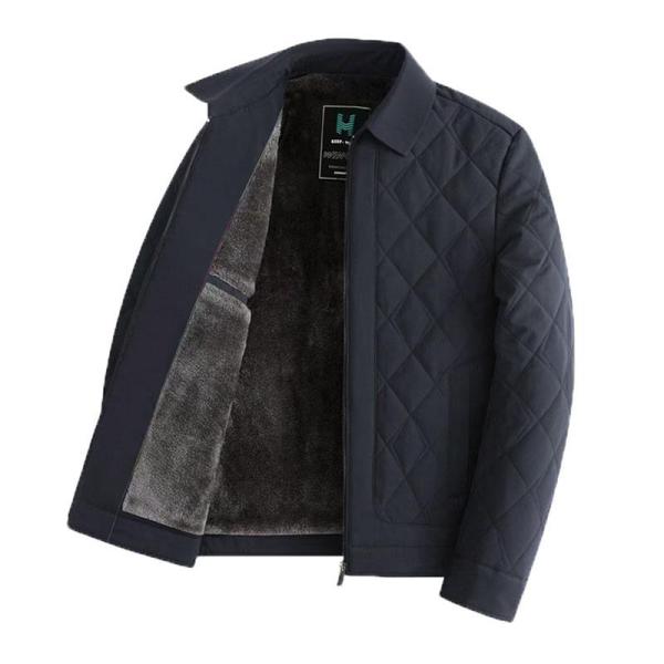 メンズ 中綿コート 綿入れジャケット 裏ボアブルゾン 綿服 極暖 秋冬着 トップス 体型カバー ライ...