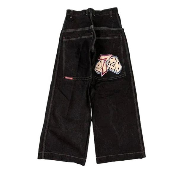 デニムパンツ ジーンズ 原宿 ワイドパンツ ロング メンズ Y2K カジュアル 男性 ボトムス 大き...