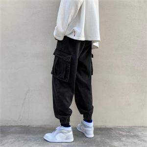 カーゴパンツ ワイドパンツ サルエルパンツ デ...の詳細画像3