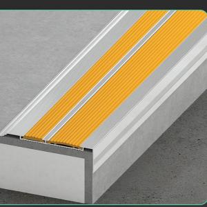 L字型 階段マット 滑り止めテープ PVC エッジ 階段段鼻 見切り材 防水 柔軟 防錆 粘着式 剥がせる 防音 縁取り 自由カット 子供