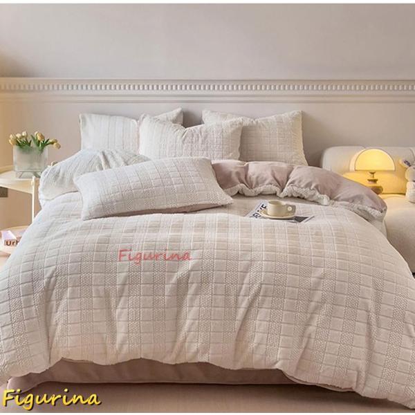 掛け布団カバー シングル セミダブル ダブル おしゃれ 布団を包める毛布 掛け布団 カバー 掛布団カ...