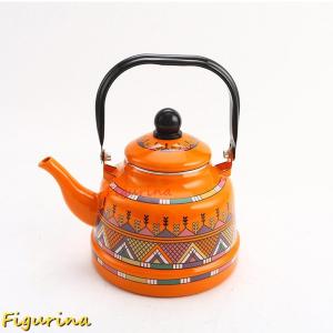 ビンテージ○ホーローケトル青○240906j1-otdeqpアウトドアやかん