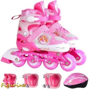 ローラースケート インラインスケート 初心者向け ローラーブレード キッズ ローラーシューズ 子供用 女の子 男の子 ワッドローラー 耐久