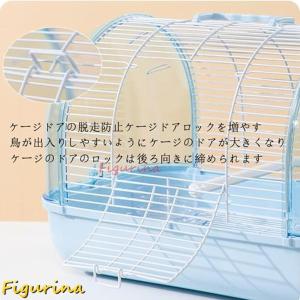 鳥かご インコ 大型 透明 お出かけ 鳥籠 持...の詳細画像5