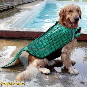 犬 ライフジャケット犬用ライフベストジャケット 犬用水泳胴衣 犬用救命胴衣 ペットジャケット 高密度 水遊び 浮力が優れる 犬の安全に守る