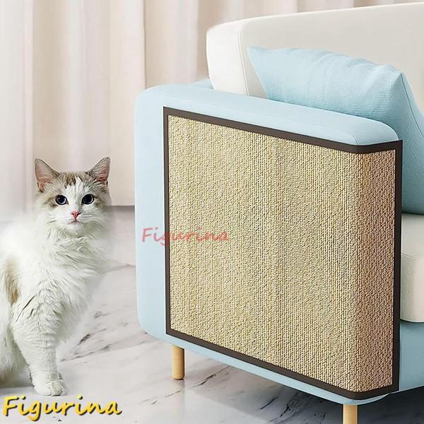猫の爪研ぎ防止シート 50x80cm 爪とぎ防止シート 猫の壁やソファを保護するシート 家具のコーナ...