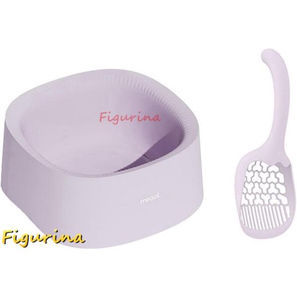 猫トイレ本体 ワイドサイズ オープンタイプ 大型 深め 砂飛び散り防止 大きい 広々サイズ 掃除簡単...