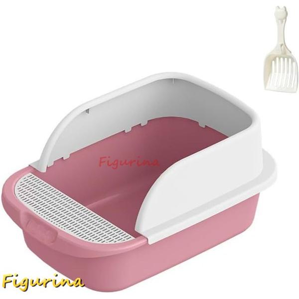 猫トイレ ネコトイレ 猫用トイレ本体 メガトレー 本体 おしゃれ 猫用トイレ 本体 ゆったり広々サイ...