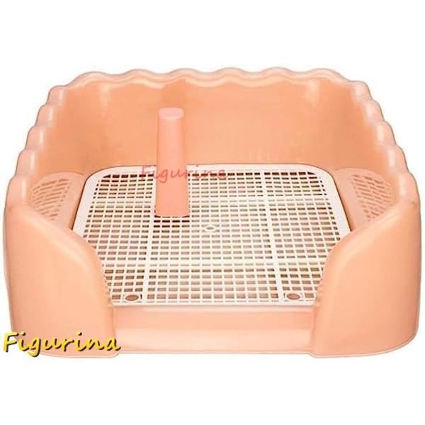 猫用トイレ本体 51x44x15cm ペット用品 フェンスの種類 ペットのトイレ 犬トイレ 流出 防...