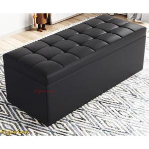 Altrobene 収納スツール 大容量収納 収納ベンチ ベルベット 足置き