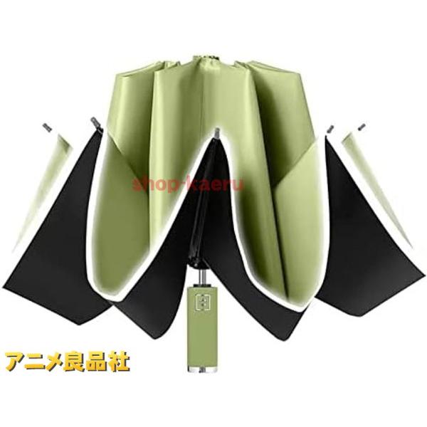 日傘 折りたたみ傘 逆折り式 パラソル 折りたたみ傘 防風傘 ワンタッチ 自動開閉 メンズ レディー...